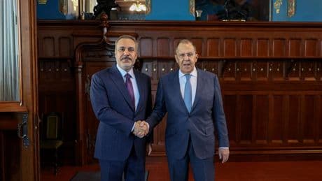 Dışişleri Bakanı Fidan, Moskova'da mevkidaşı Lavrov'la görüştü