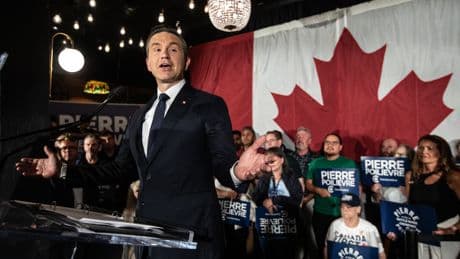 ‘Great to be back in action,’ says Poilievre after byelection win