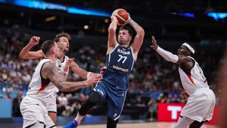 Alemania doblega al colosal Luka Doncic