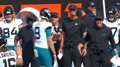 Jaguars coach Liam Coen speaks out after fiery exchange with Trevor Lawrence goes viral