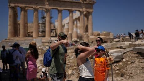 Europe hit by deadly heatwave with temperatures over 40C in holiday hotspots