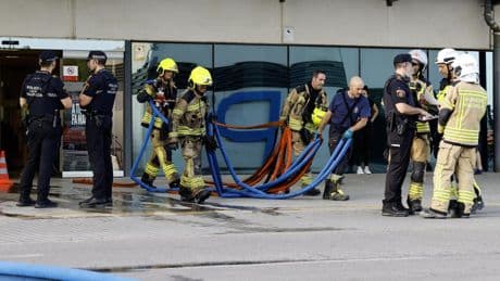 Detenido un paciente por el incendio que mató a una mujer en el Hospital de La Fe