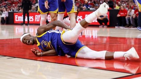 Jimmy Butler injury: Golden State Warriors star's grisly pelvis contusion in NBA playoffs