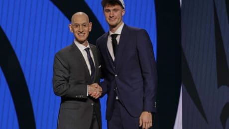 Mavericks take Flagg with the No. 1 pick in the NBA draft