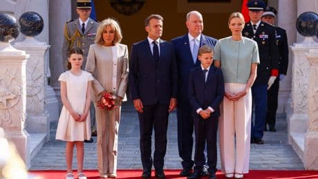 Historischer Staatsbesuch: Fürst Albert und Fürstin Charlène feiern mit den Macrons in Monaco