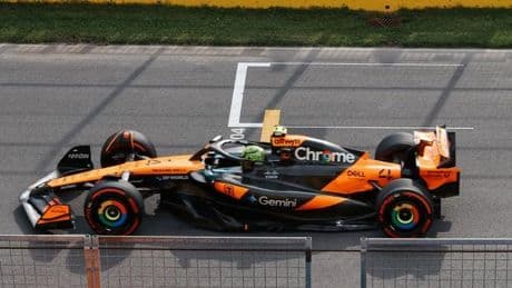 Norris manda en Libres 3 y Alonso y Sainz apuntan a Q3