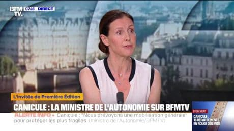 Canicule: "Nous sommes prêts, on a vraiment appris de l'épisode de 2003", affirme la ministre de l'Autonomie et du Handicap