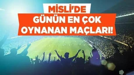 Türkiye Süper Lig’i Son Buluyor! İsveç Ligi’nde Heyecan Devam Ediyor! İşte Misli’de Günün En Çok Oynanan Maçları