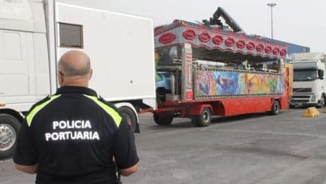 Arranca la Operación Feriante: se intercepta al primer niño marroquí oculto en una atracción en Ceuta