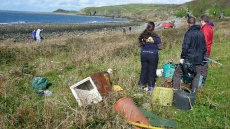 Volunteers collect nearly 900 pieces of litter from small stretch of Dumfries and Galloway coastline