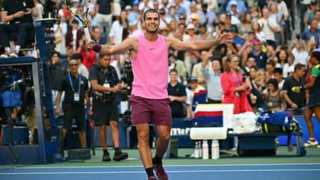 Alcaraz-Lehecka oggi, dove vederla in chiaro. Sinner-Musetti, Djokovic contro Fritz. Il programma dei quarti agli Us Open