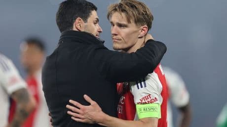 Ex-Arsenal star calls out Martin Odegaard for 'not strong enough' performance as captain