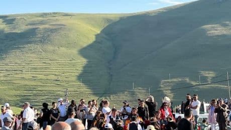 Atatürk’ün silüeti sevinçle karşılandı