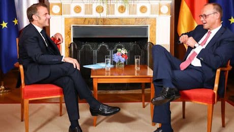 Macron und Merz einigen sich auf Kurs bei Zollstreit – „Die EU nutzt ihr Gewicht ganz gut“