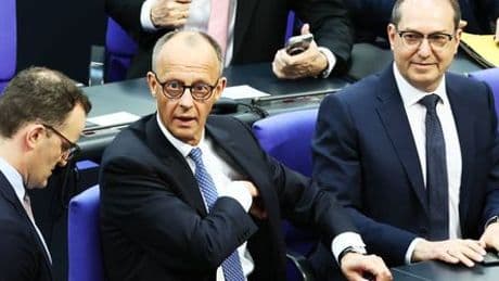 Friedrich Merz: Der Schock-Moment im Bundestag