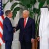 In het Midden-Oosten maakt de president vooral het merk Trump te gelde: ‘Dit is een publieke corruptie-tour’