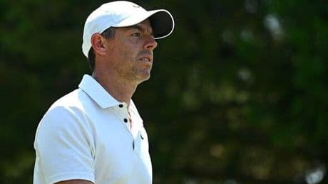 Rory McIlroy and Tommy Fleetwood awkward wardrobe malfunction at Travelers prompt trolls