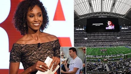 Ex-ESPN star Sage Steele exposes abuse she's received for criticizing NFL teams who snubbed Charlie Kirk
