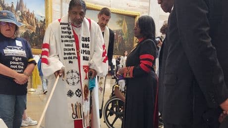 Video shows pastors arrested in Capitol Rotunda prayer-against-Trump encore