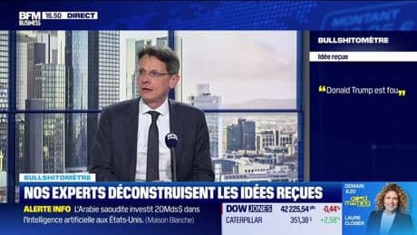 Bullshitomètre : "Donald Trump est fou." - FAUX répond François Monnier - 13/05
