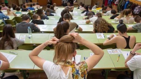 Quejas en Aragón y Murcia por errores en los exámenes de la PAU