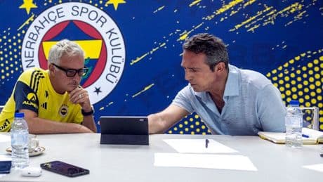 Ali Koç ve Mourinho'nun transfer zirvesinden ilk fotoğraf