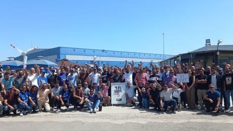 TPI Composites işçilerinin grevi 9'uncu gününde