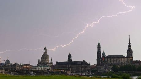 Gewitter: Schauer und Gewitter ziehen über Sachsen - kaum Schäden