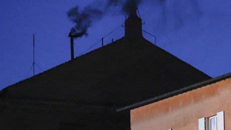 The Conclave’s First Day Ended With a Puff of Black Smoke