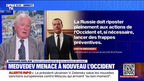 Medvedev menace à nouveau l'Occident - 18/07