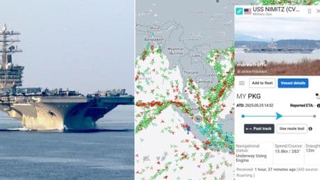 Iran, la portaerei nucleare Usa Nimitz diretta in Medio Oriente: il cambio di rotta dopo «l'escalation del conflitto»