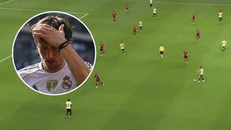 La televisión del Barça se burla de Modric en plena retransmisión: "Su último gran servicio fue el pase a Koundé"