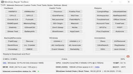 Windows Repair Toolbox