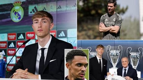 Real Madrid unveil £50m Dean Huijsen and reveal his shirt number ahead of Club World Cup - with Trent Alexander-Arnold set to follow suit