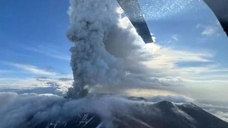 Volcano erupts for first time in 600 years days after huge earthquake rocked Russia