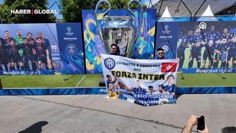 Münih'teki UEFA Şampiyonlar Ligi finali festivaline yoğun ilgi