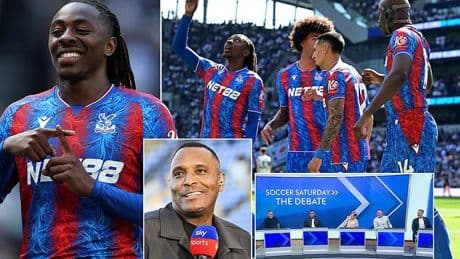 Clinton Morrison explains why Eberechi Eze 'can be a complete attacking midfielder' ahead of FA Cup final - and admits he will gloat to Soccer Saturday team if Crystal Palace beat Man City!