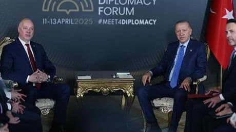Cumhurbaşkanı Erdoğan'dan Antalya'da diplomasi trafiği