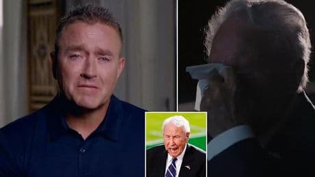 ESPN star Kirk Herbstreit breaks down as he pays powerful tribute to College GameDay legend Lee Corso, 90