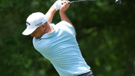 Alex Noren in contention at PGA Championship after recovering from hamstring injury