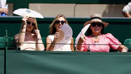 Wimbledon diary: SW19 hotter than Barbados while Sir David Beckham pays a visit