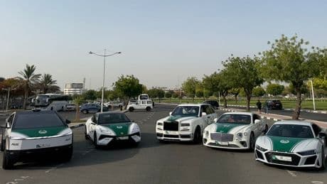 Rasende Ordnungshüter: Für Touristen nur das Beste: Die Supercars der Dubai Police