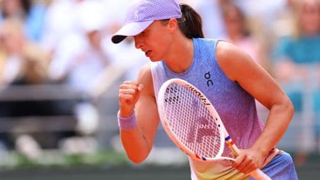Iga Swiatek survives Elena Rybakina blitz to progress at French Open: ‘It was like playing Jannik Sinner’