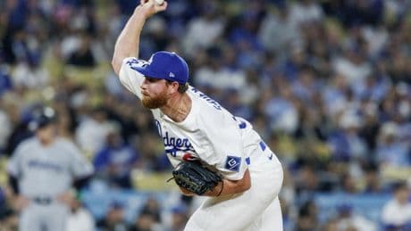 Matt Sauer saves the Dodgers' bullpen in rout of Marlins