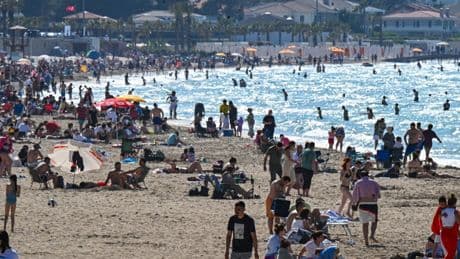 İzmir'de deniz suyu sıcaklığı