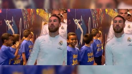 El niño que buscaba a Ronaldo en el túnel: la escena de Lamine Yamal junto a una leyenda del Real Madrid