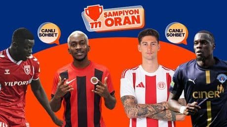 Süper Lig'de bugün iki maç oynanacak! Karşılaşmaların heyecanı canlı sohbet ve Şampiyon Oranlar ile Misli'de