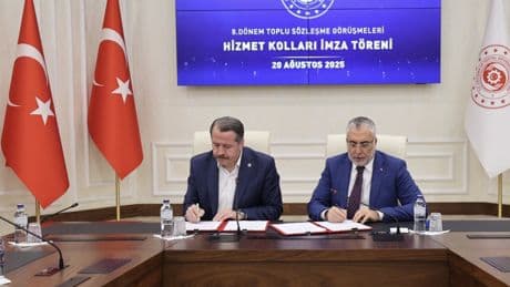 "11 hizmet kolunda anlaşma sağladık"