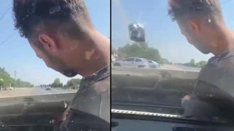 Düzce'de akılalmaz olay! Arızayı bulmak için ustayı motorun içine bindirdi