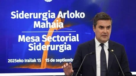 Euskadi reclama hoy en Madrid 6.000 megavatios más por su peso industrial